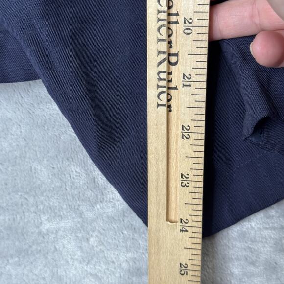 Zara Basic Collection Jacket Womens Medium Waterfall Open Front Pockets Draped B - Picture 9 of 9